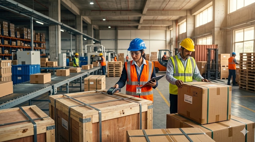 Industrial packaging warehouse operations Pune